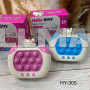 Дитяча електронна приставка консоль антистрес Pop it Hello Kitty
